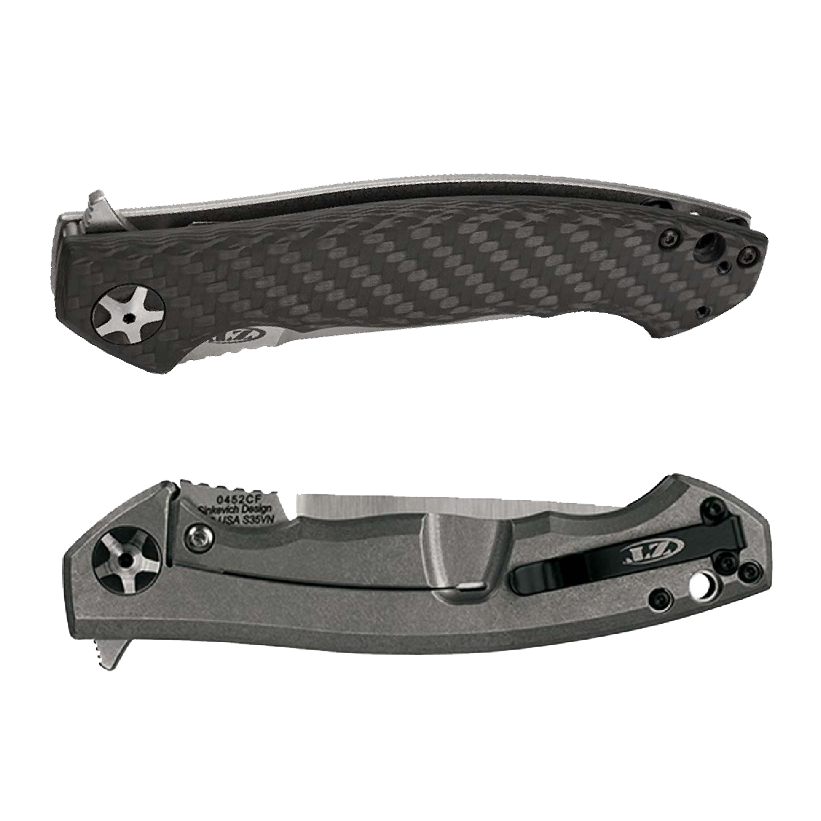Складаний ніж ZT 0452CF